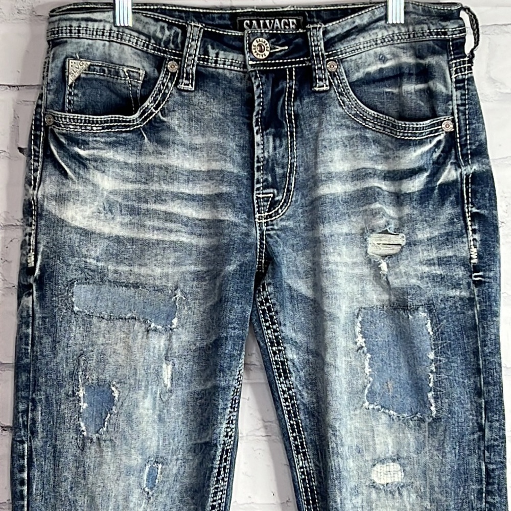 Salvage Distressed Jeans
